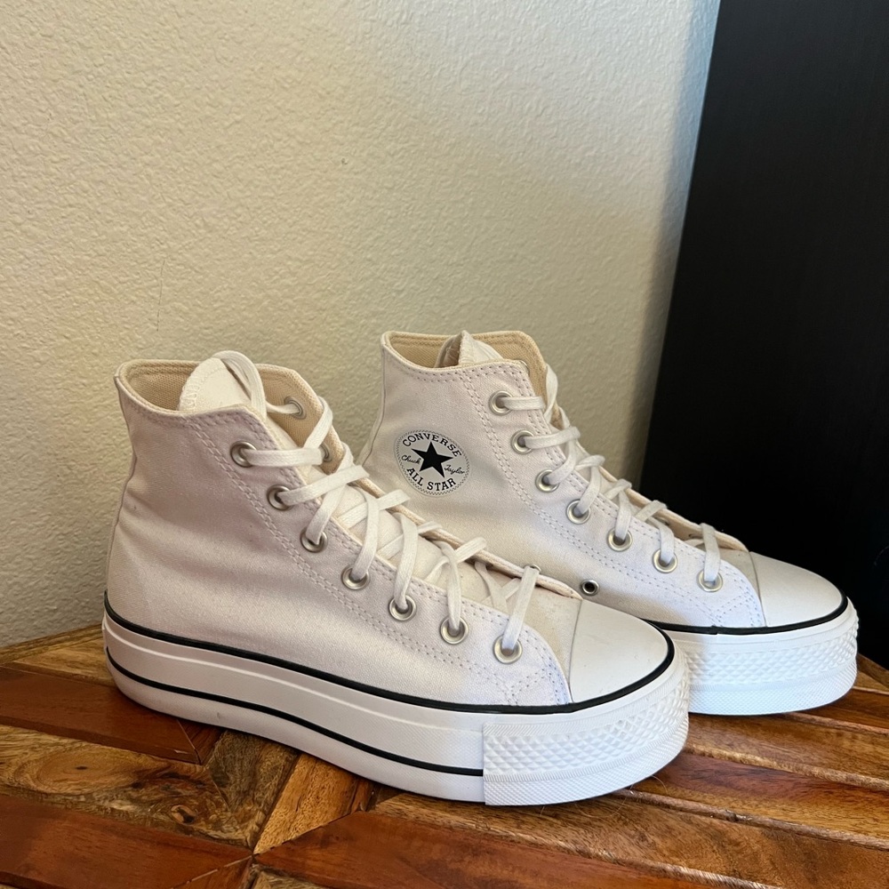 Converse Women's High-Top Sneakers - Cream